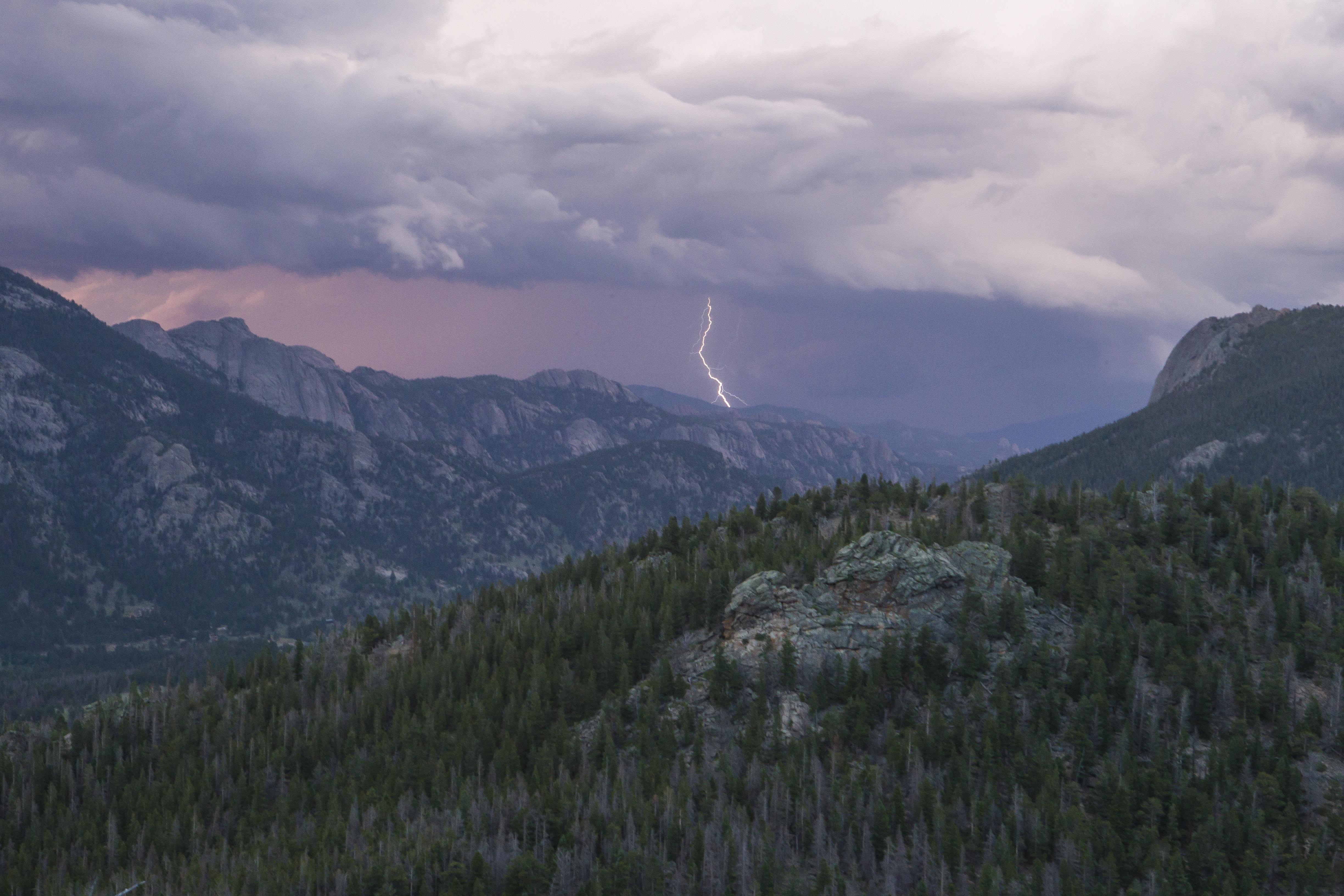 Thunderstorm in Wilderness