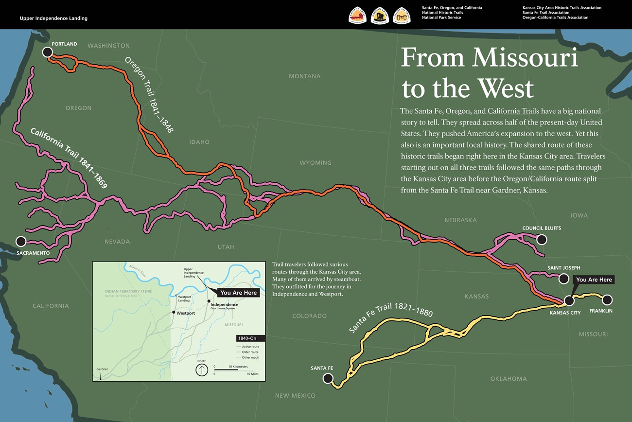 A wayside exhibit. Full audio description is available in an audio file next.