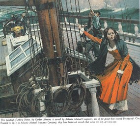 VERY brief Fashion History for 1840's-1850's  America's Victorian Era in  the Age of Sail: Women at Sea