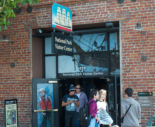 Park Visitor Center entrance.