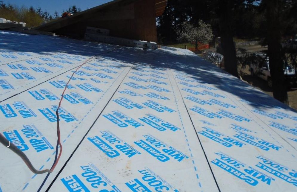 Roofing membrane installation