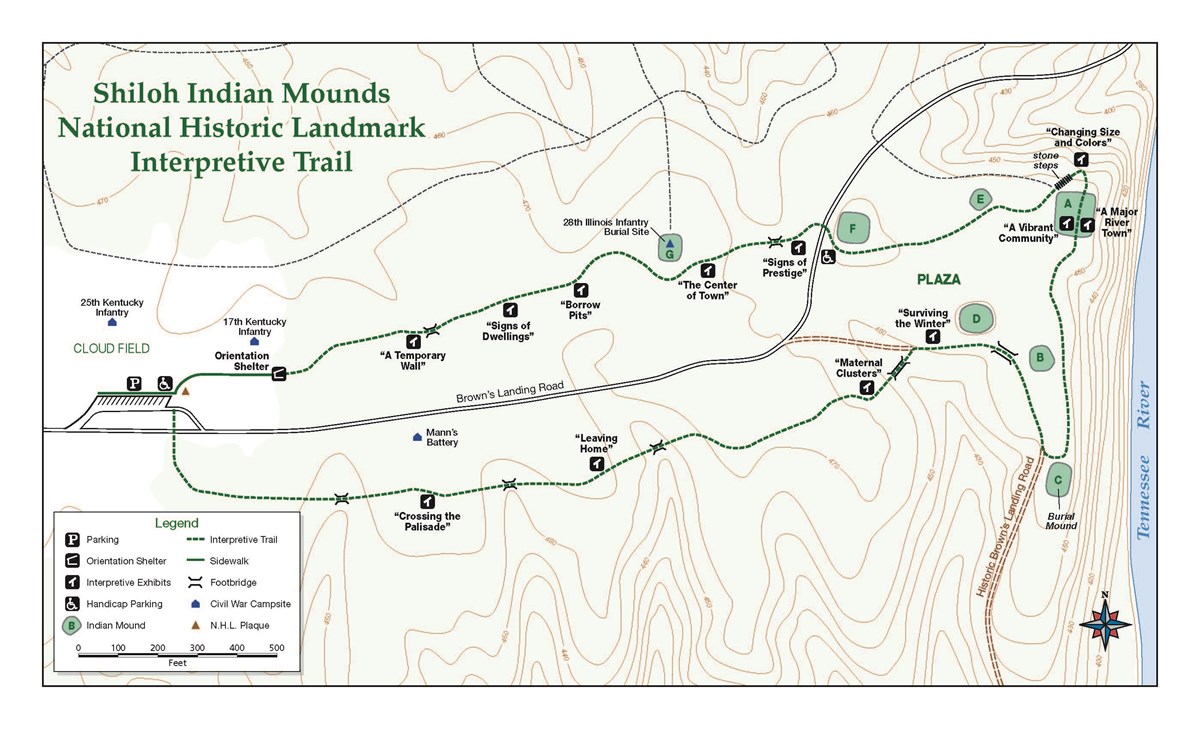 Shiloh Park Field Map Maps - Shiloh National Military Park (U.s. National Park Service)