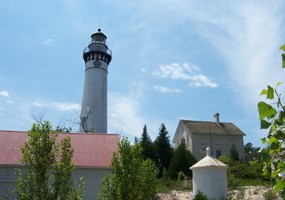 Lighthouse on South Manitou Island