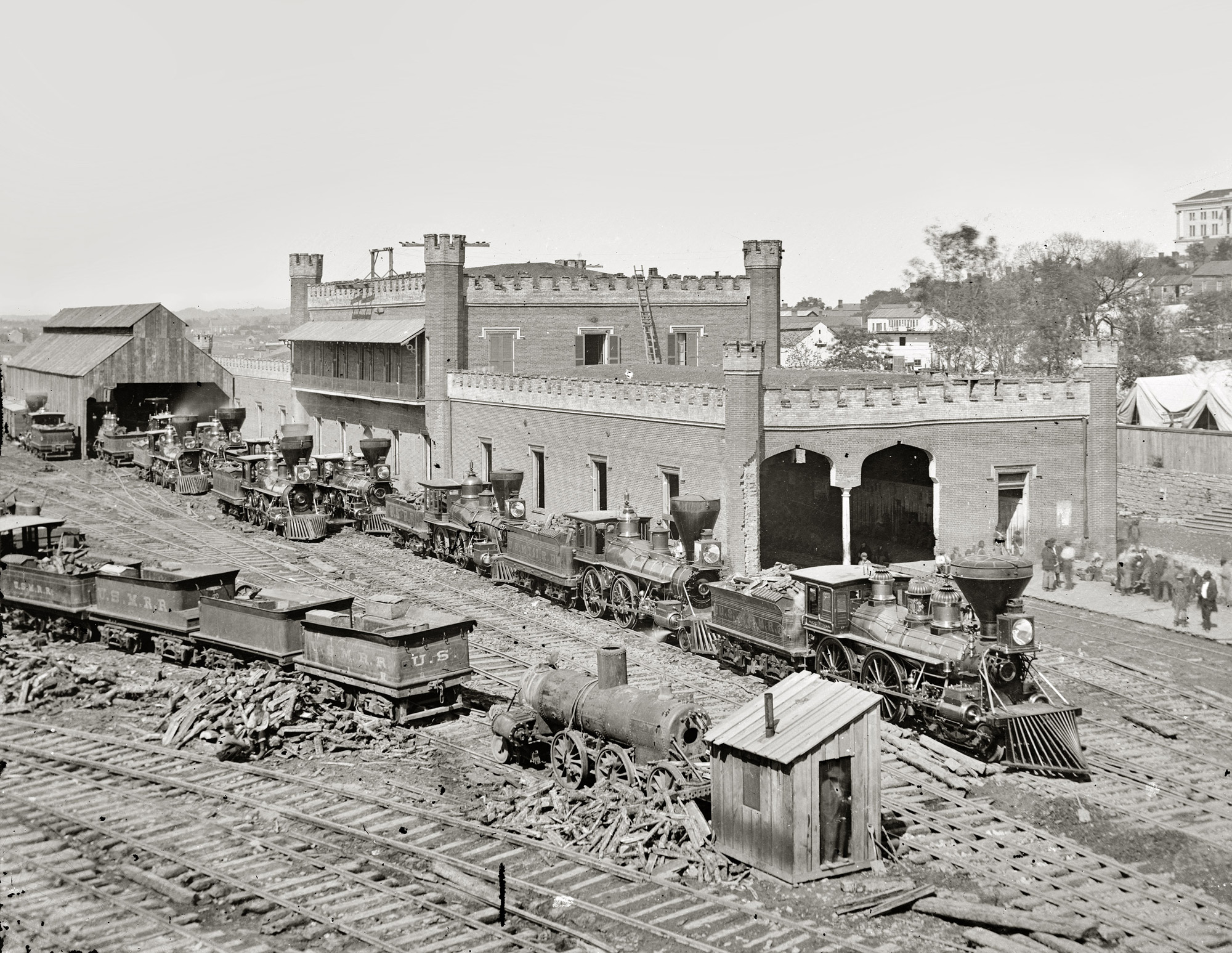 civil war railroads
