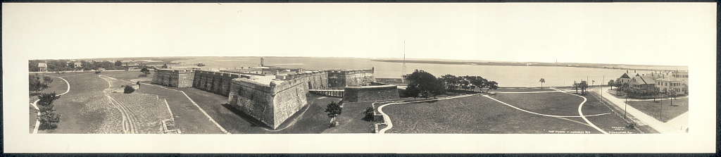 Coloring Pages - Castillo de San Marcos and Fort Matanzas (U.S.