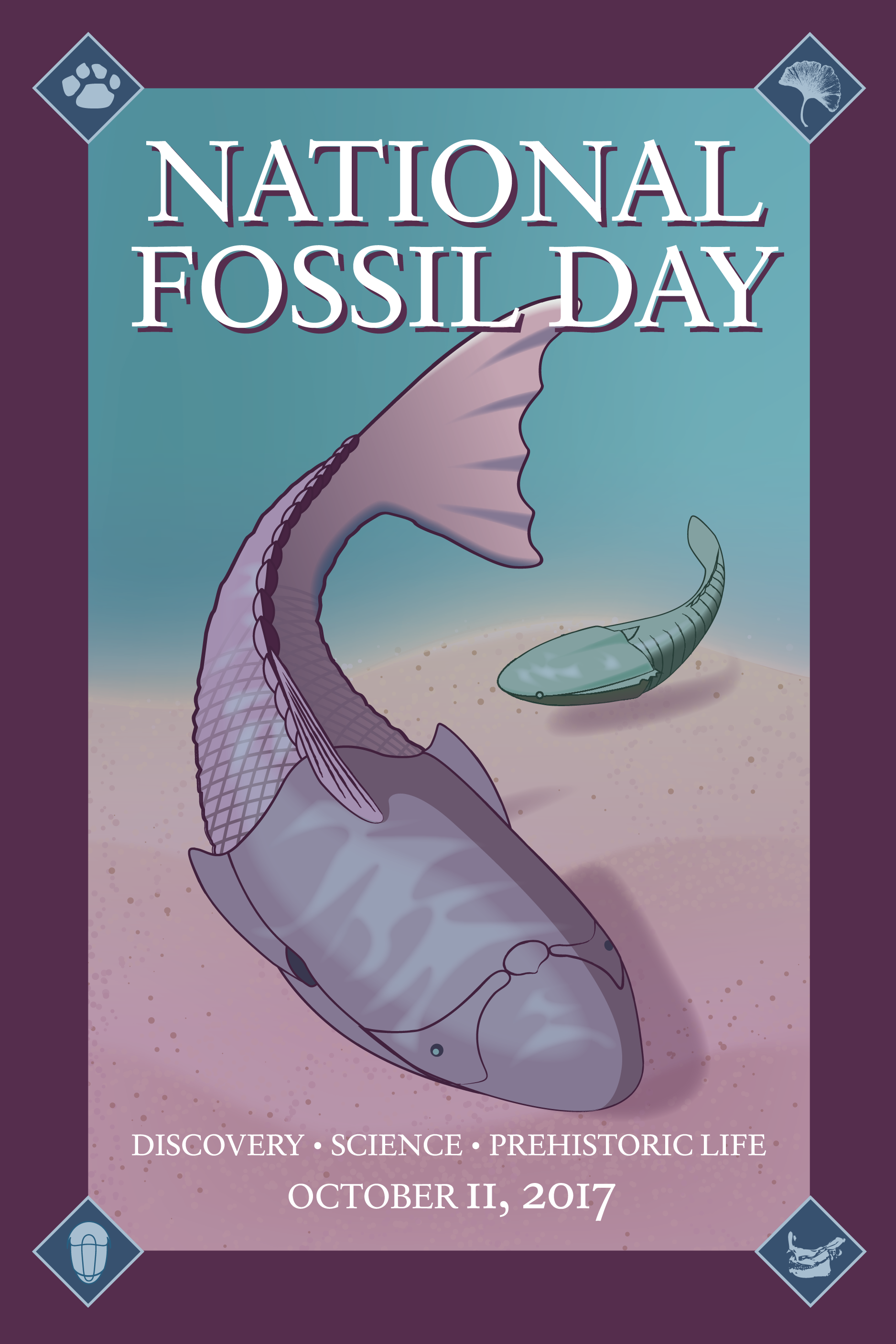 National Fossil Day™ 2017 Artwork - National Fossil Day (U.S. National