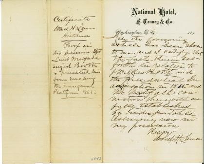 Lincoln Inaugural Artifacts - Presidential Inauguration (U.S. National ...