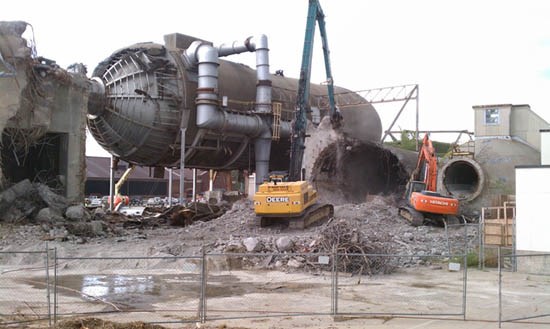demolition of tunnel in 2011 demolition of tunnel in 2011
