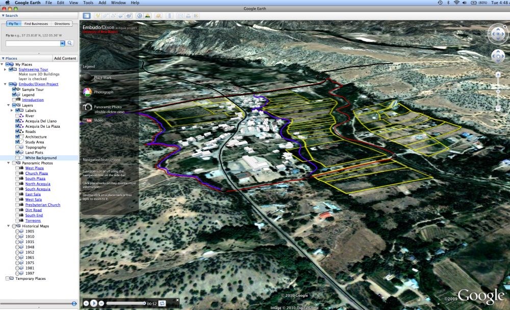 Google Earth Model Dixon, NM