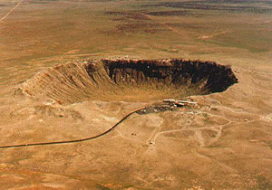 asteroid craters in america