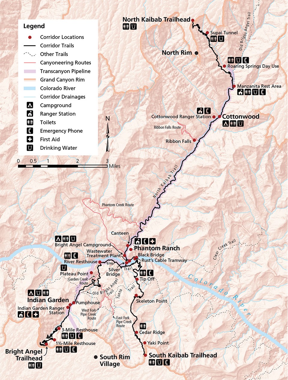 Grand Canyon’s corridor trail system: Linking the past, present, and future (U.S. National Park 