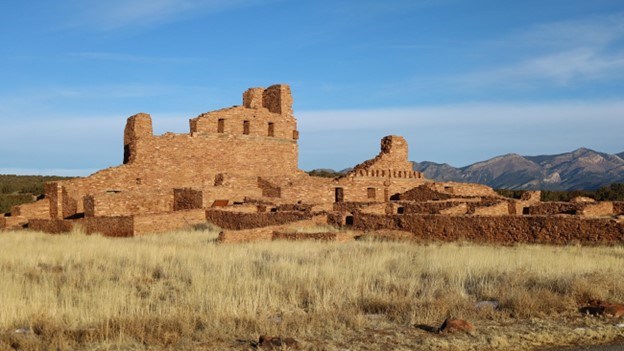 Remnants of the church of San Gregorio de Abó II. Remnants of the church of San Gregorio de Abó II.