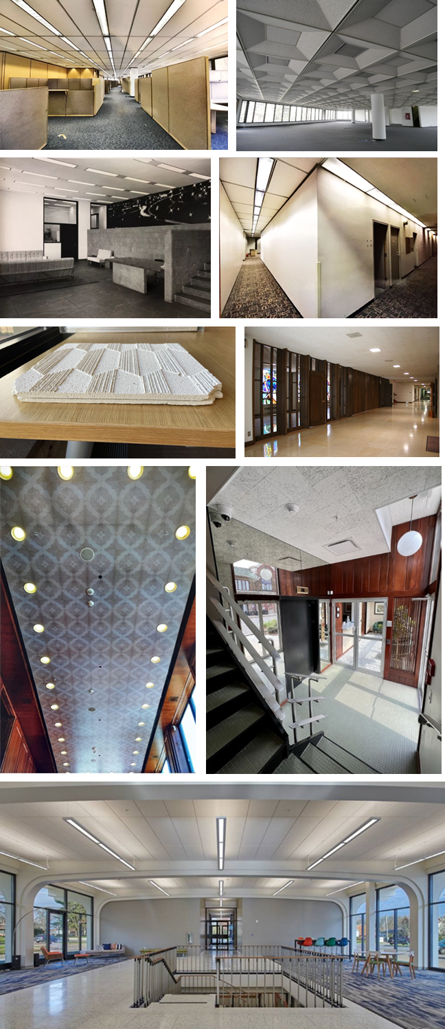 accoustical ceiling panel examples