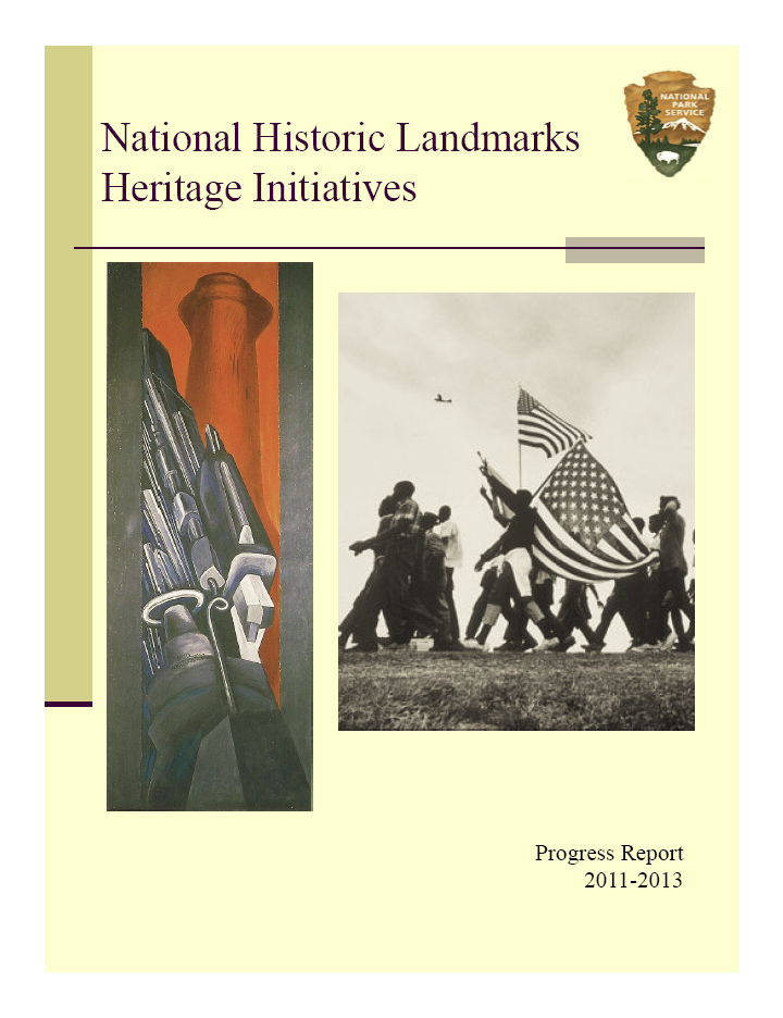Cover of National Historic Landmarks Heritage Initiatives