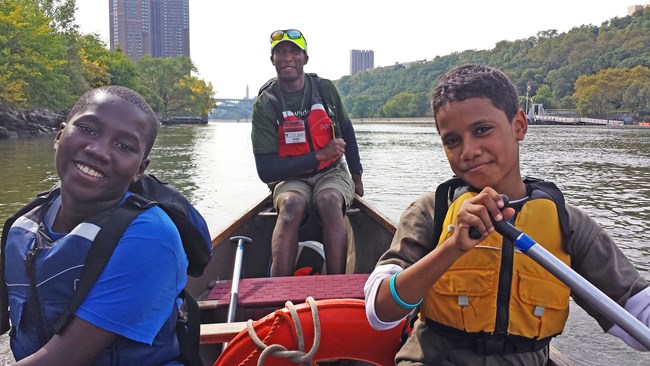 Loving it out on the water, Credit: A.Wendlandt, courtesy Wilderness Inquiry