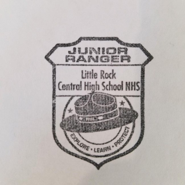 Junior Ranger badge stamp