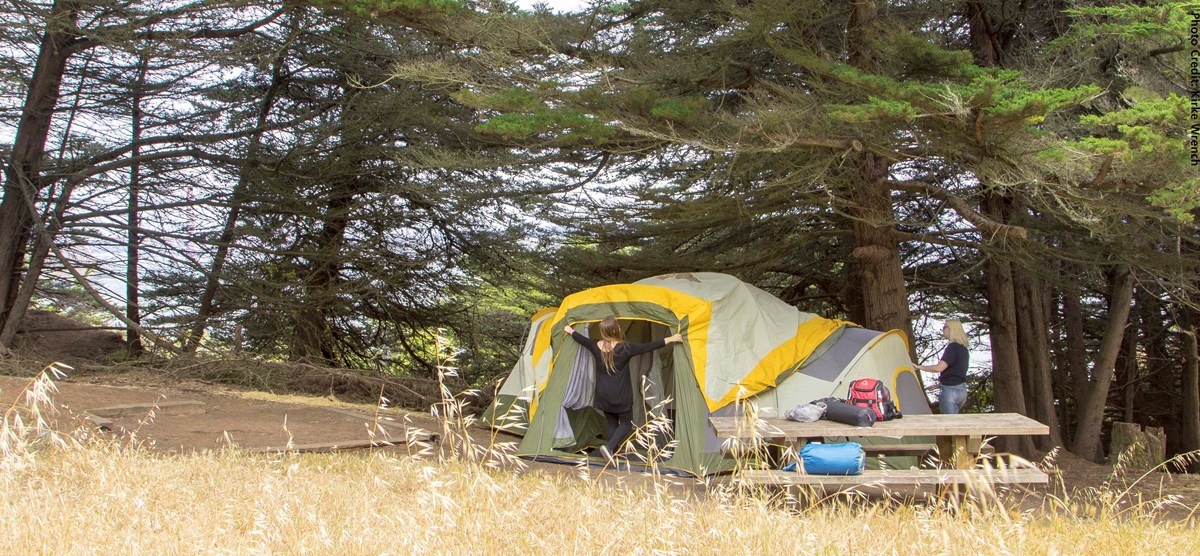 Camping Golden Gate National Recreation Area Us