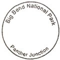 Big Bend NP Stamp no date