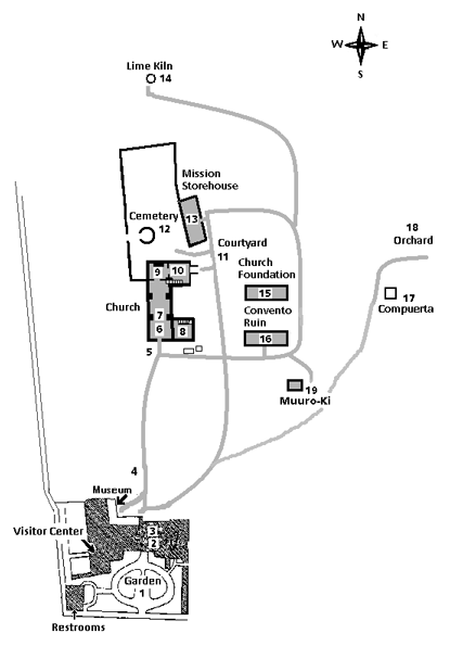 map of mission grounds