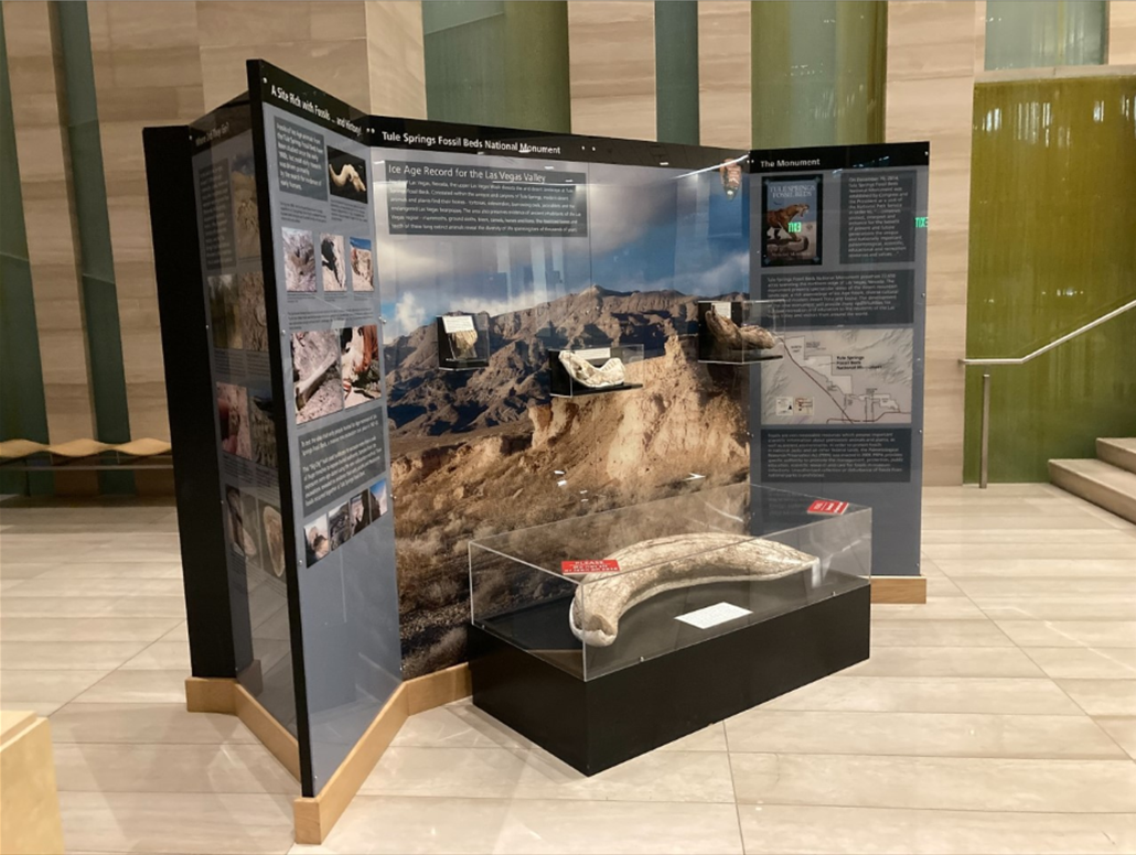 Tule Springs Fossil Beds Paleontology & Geology Exhibit
