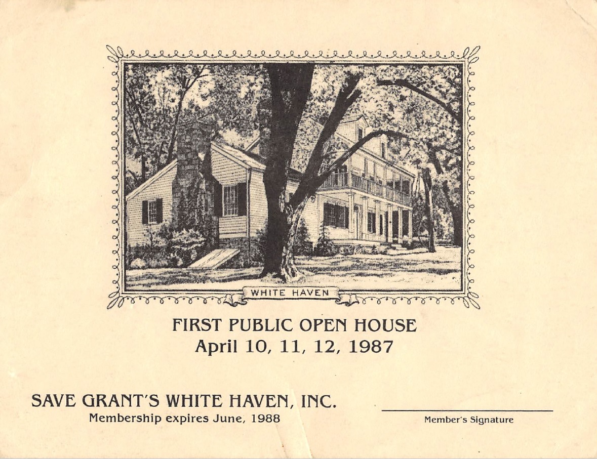 The Story Of Save Grants White Haven Ulysses S Grant - 