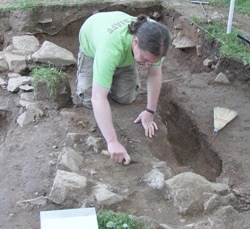 Archaeologist at Washington's Headquarters