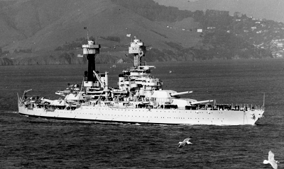 USS West Virginia and USS Tennessee Damaged in the Japanese