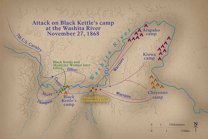 Moketaveto: Chief Black Kettle - Washita Massacre - November 27th