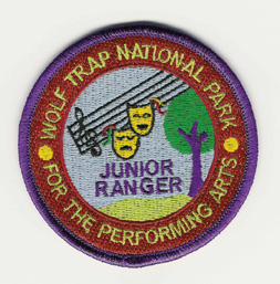 Junior Ranger Badge Canvas Banner - WNPA