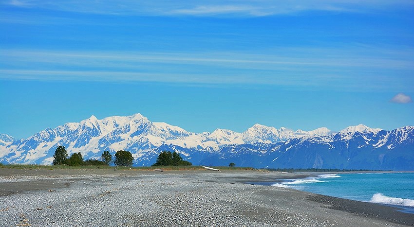 Wrangell-St Elias coastline