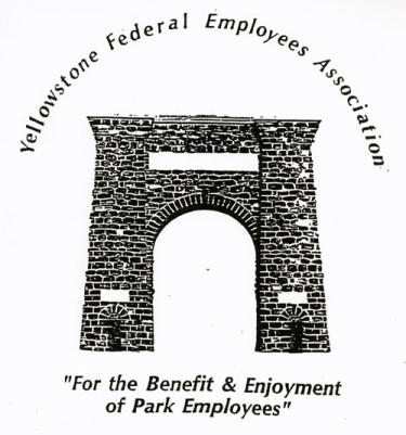 YFEA logo featuring the Roosevelt Arch, circa 2000.