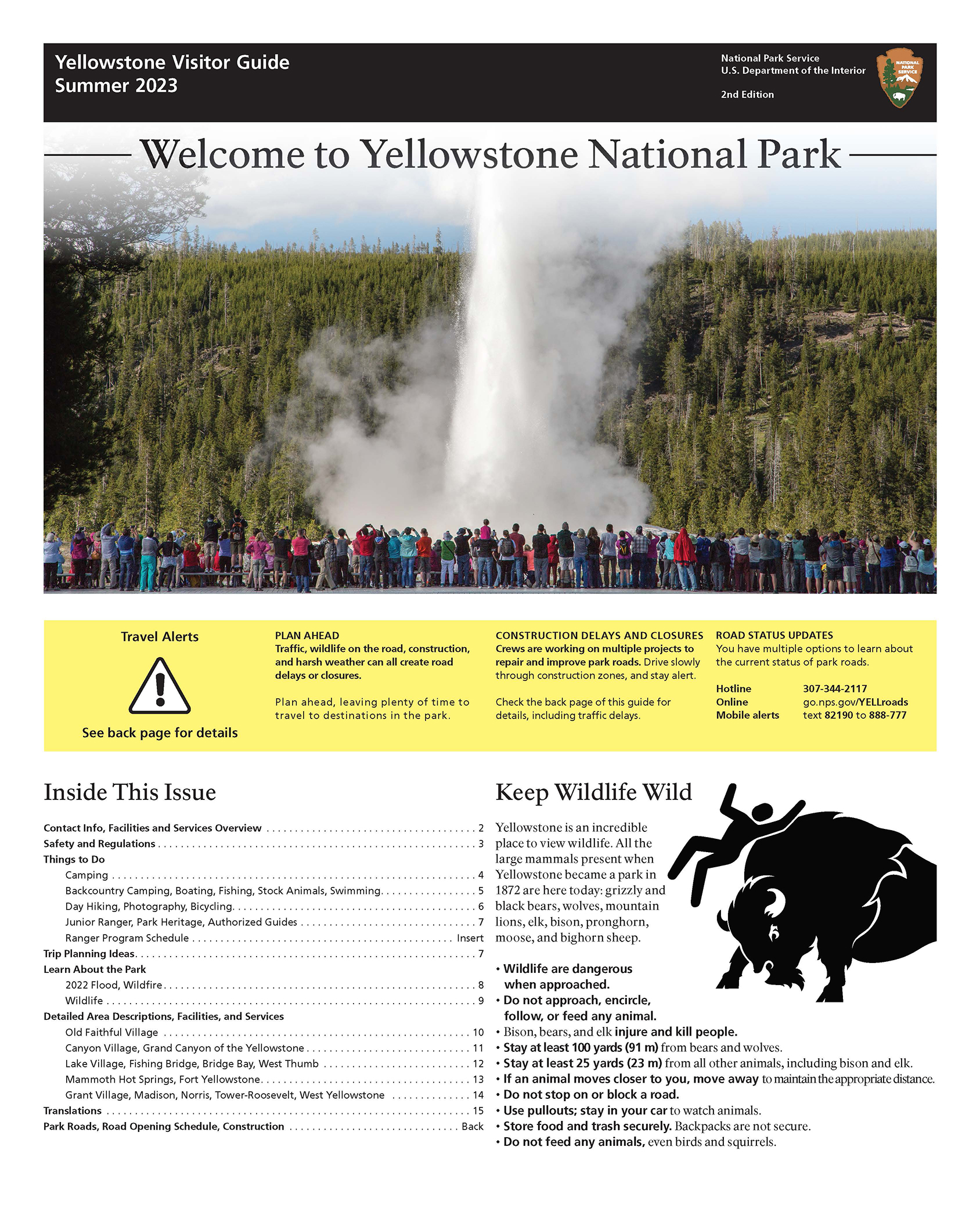 Visitor Guides - Yellowstone National Park (U.S. National Park