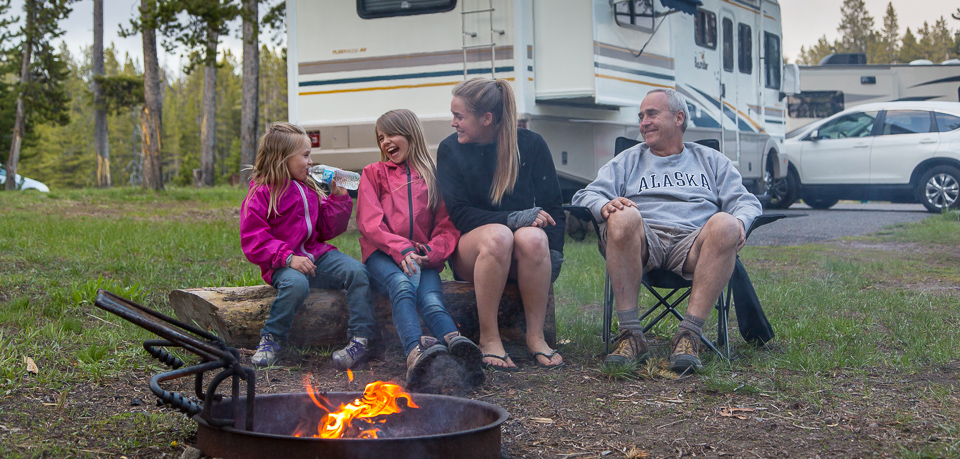 Norris Campground - Yellowstone National Park (. National Park Service)