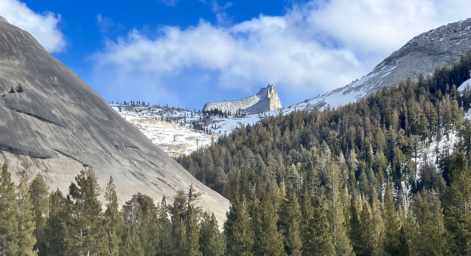 Cathedral Peak on January 25, 2025. Cathedral Peak on January 25, 2025.