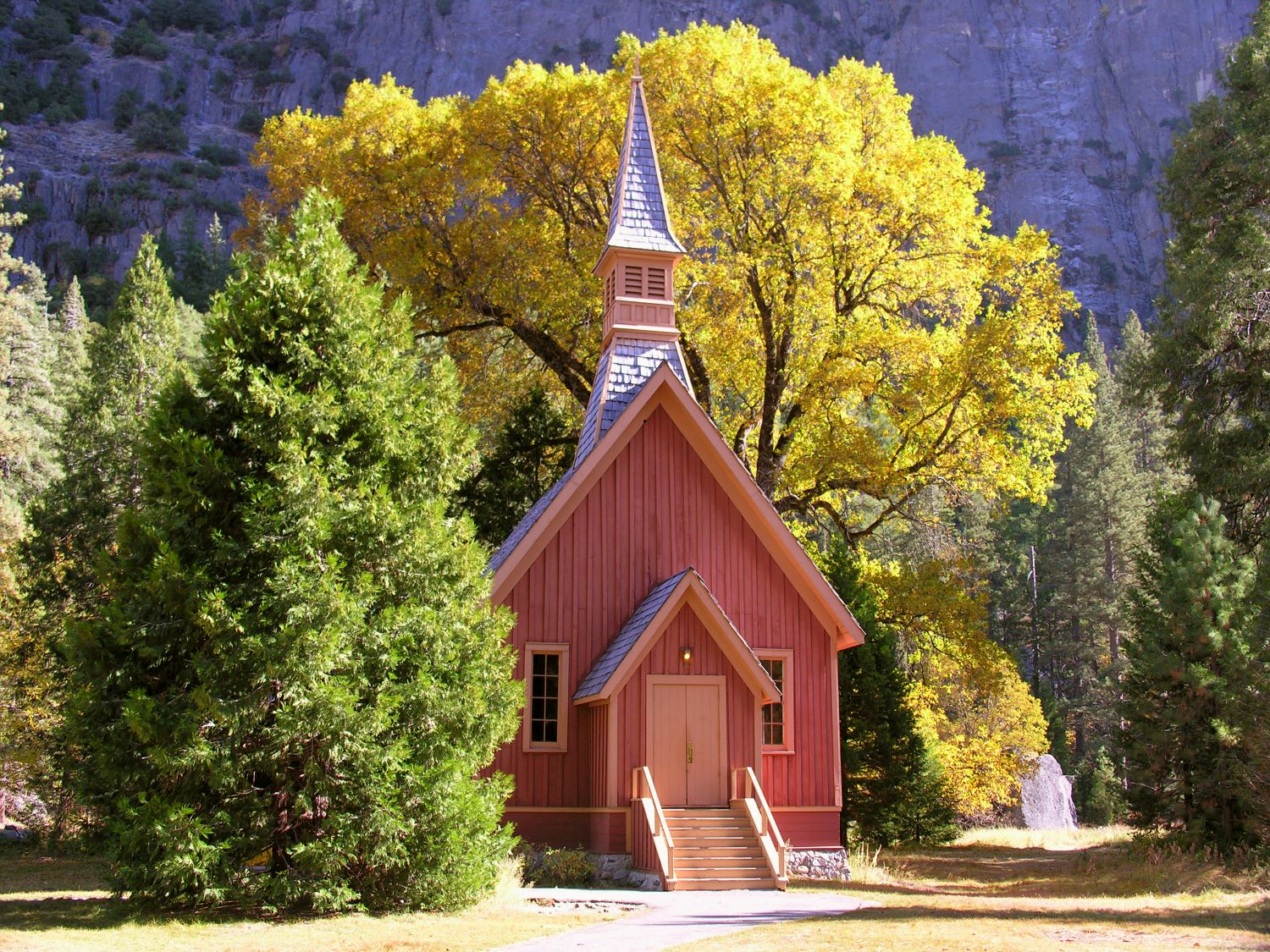 Yosemite Chapel Yosemite National Park U.S. National Park Service