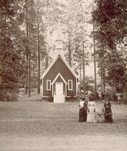 Historical image of the chapel
