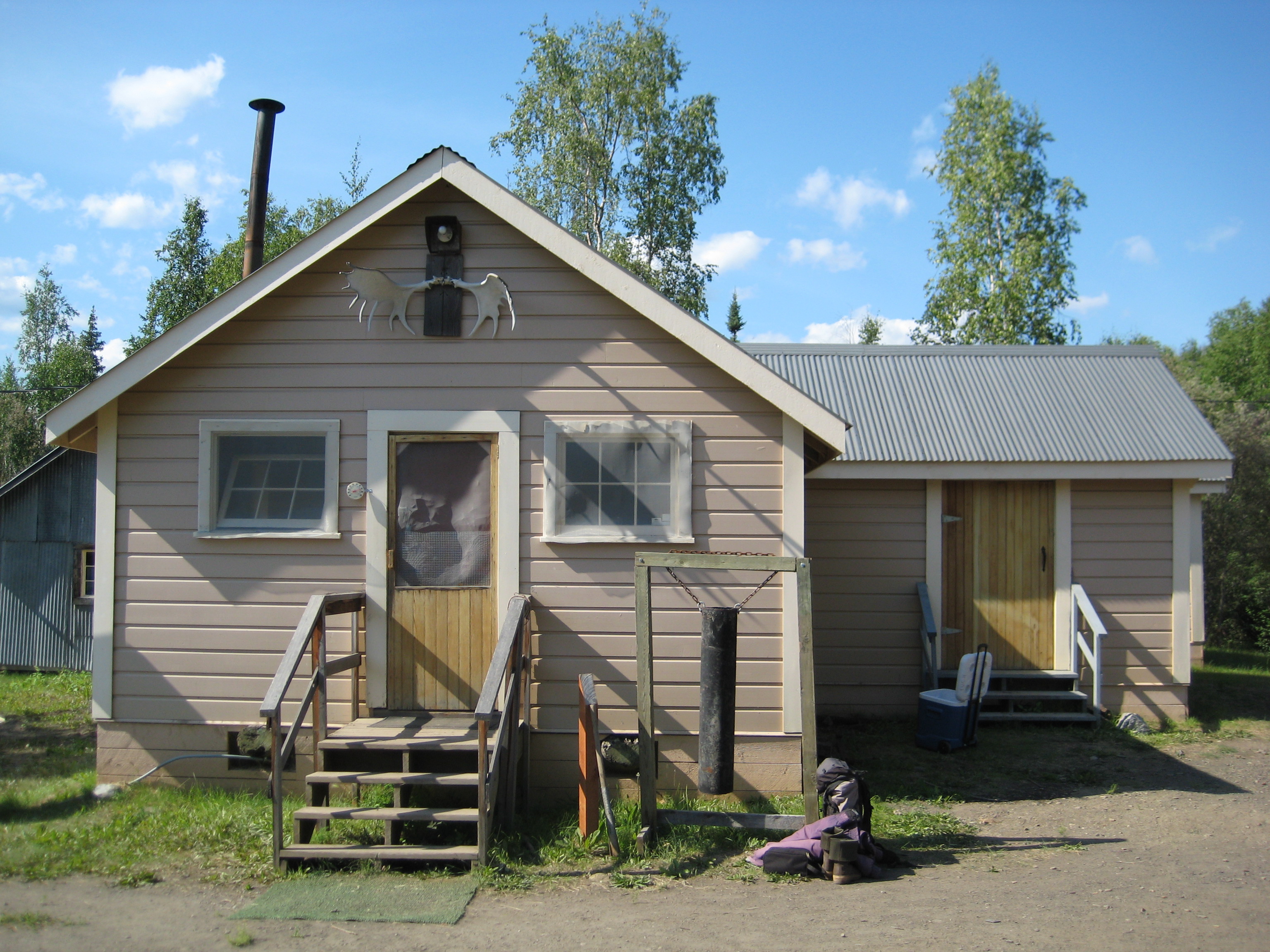 Coal Creek Camp Mess Hall in summer