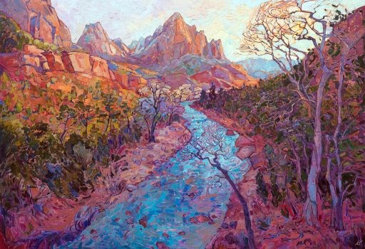 Zion Vista by Erin Hanson